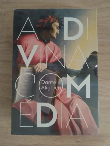 A Divina Comédia BOX com 3 Volumes - Dante Alighieri. LACRADO!