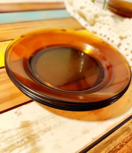 Conjunto de Pratos Âmbar Duralex