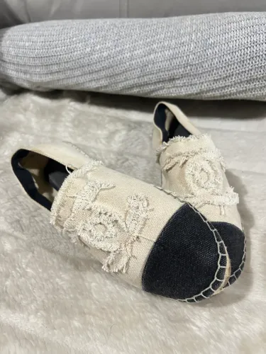 Sapato alpargata grife Chanel 38
