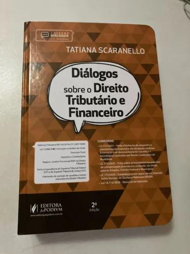 Diálogos sobre o Direito Tributário e Financeiro - 2ª Edição