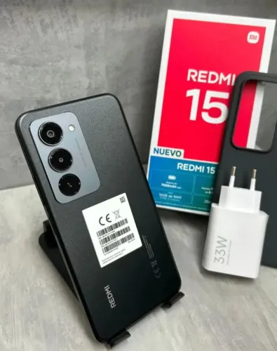 Celular Xiaomi Redmi 15 256/8. PRETO  - loja física com Garantia **