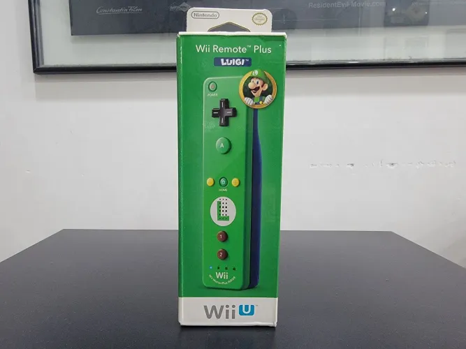 Nintendo Wii Luigi Remote Plus - Lacrado - Edição Limitada 