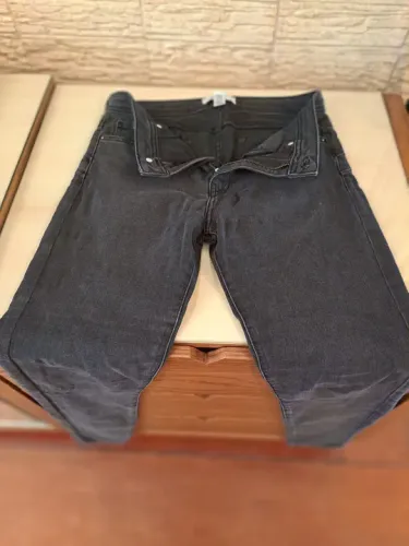 Calça Jeans Skinny Preta