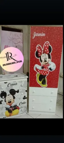 Kits Guarda roupa + Cómoda MDF