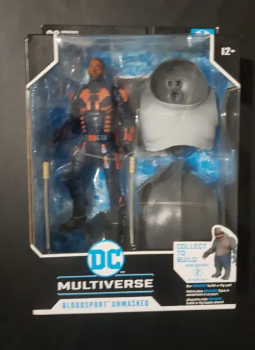 Esquadrão Suicida Bloodsport Unmasked - Mcfarlane DC