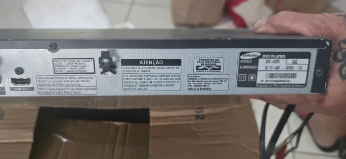 DVD Player Samsung DVD-H0870 XAZ