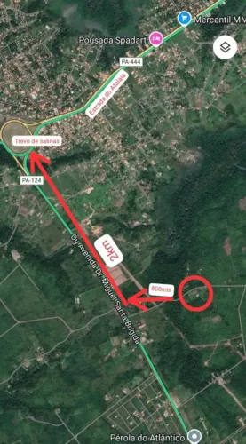 Terreno em salinas aprox. 15.000m²