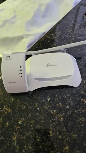 Roteador Wi-Fi Tp-Link WR840N + Repetidor Multilaser RE051