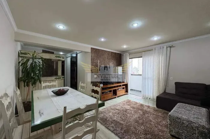 Apartamento com 3 Quartos no Edifício Lumen para Comprar, 105m² - Vila Valparaíso, Santo A