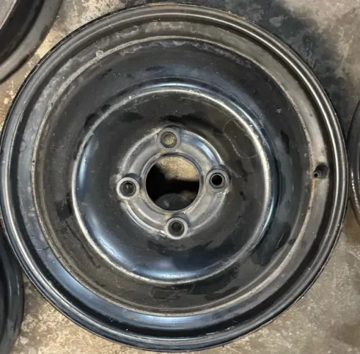 01 Roda de Ferro Aro 14 Peugeot 206 4x108