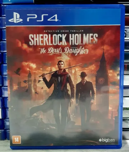 Jogo PS4 Sherlock Holmes - The Devil's Daughter (Mídia Rara)
