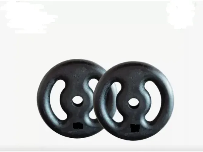 Kit 2 Anilhas 4 Kg ferro  Pintada