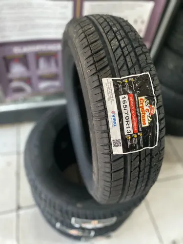 Pneu Crystone 165/70/R13 Remold (instalação grátis)