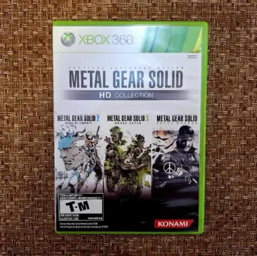 Metal Gear Solid HD Collection Original Xbox 360