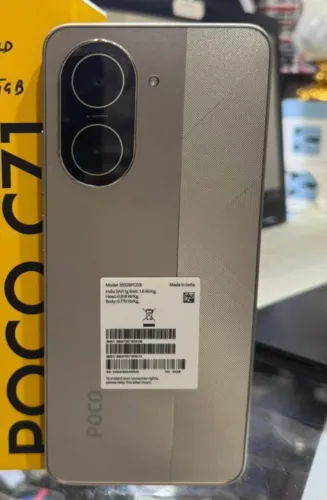 Poco C71 64GB 3GB Lacrado Original com Garantia e Nota fiscal - Loja Física 