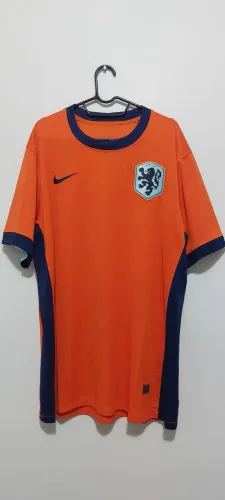Camisa tailandesa Seleção Holanda Eurocopa 2024 Tamanho 2GG/XXL