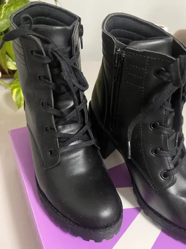 Bota coturno salto 