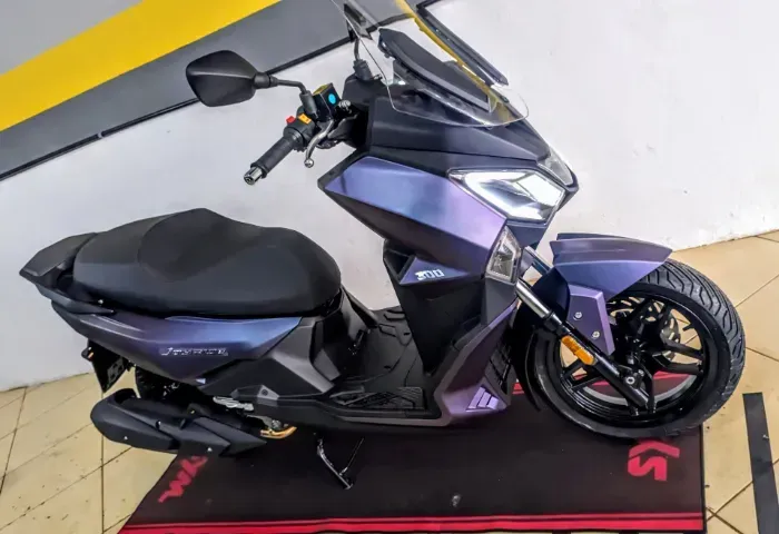 dafra joyride 300 abs, chave sensor e tcs. periodo de campanha