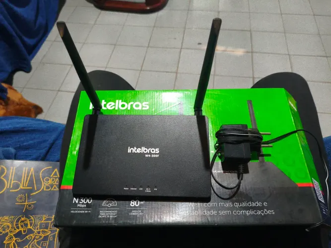 Roteador wi-fi Intelbras w4-300f