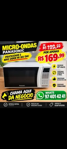 Microondas 20 litros funcionando 