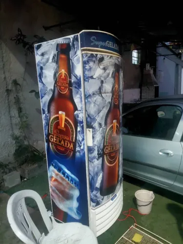 Freezer vertical metalfrio (220v)