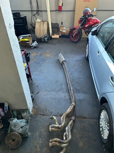 Vendo escapamento cacho de banana opala