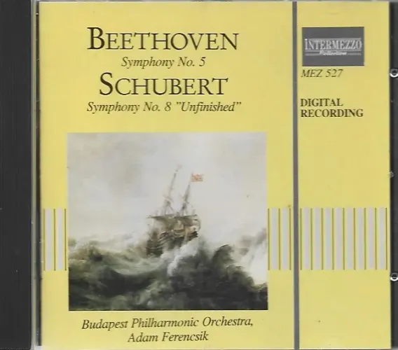 CD Beethoven Symphony No.5 & Schubert Symphony No.8 "Unfinished"