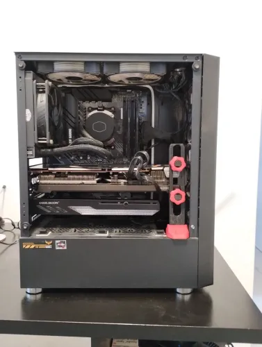 Placa de vídeo RX 6700 XT Red Devil 12GB - completa