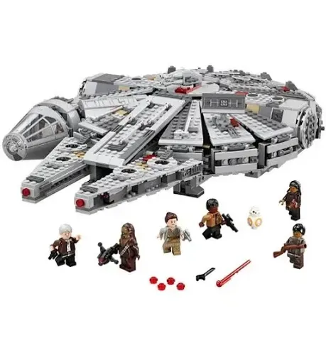 Millennium falcon saboooor Lego 1300 peças 