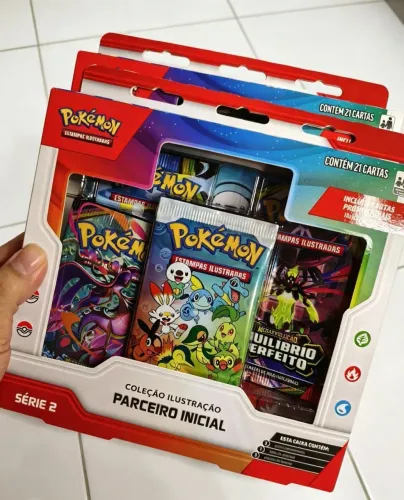Box parceiro inicial série 2 pokémon