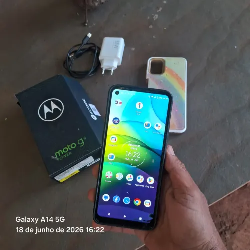 Motorola g9 Power 128 GB aparelho todo original acompanha a caixa e acessórios Não entrego