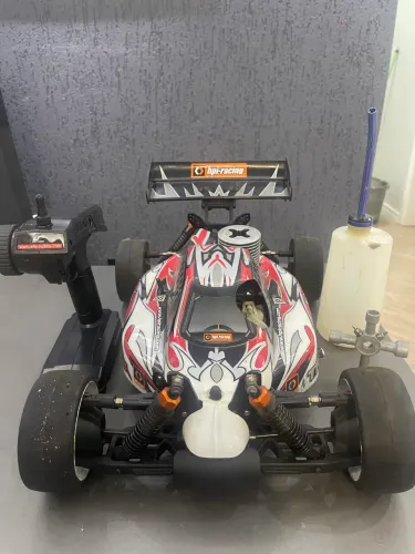 HPI Racing Nitro RC Profissional 1/10 Combustão Completo - Alto Desempenho