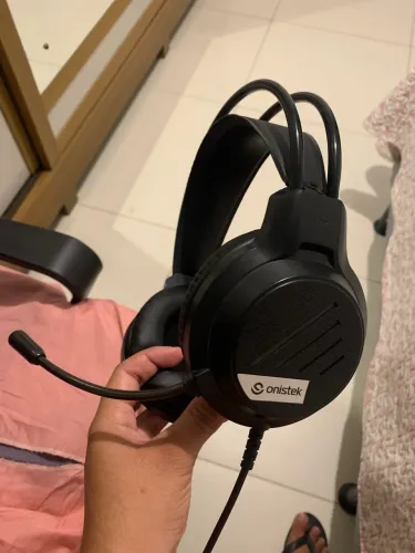 Fone com microfone 