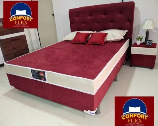 Cama Casal Confort (SUPER PROMOÇÃO). Entrega grátis Hoje 