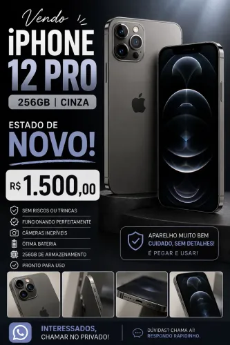 Vende-se iPhone 12 Pro