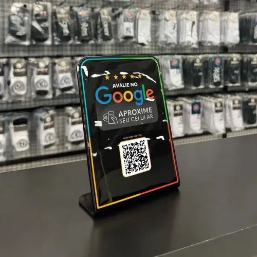 Display de avaliação Google 