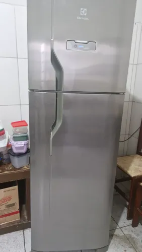 Geladeira Electrolux Frost Free Duplex 371L Inox DFX41 - 127V
