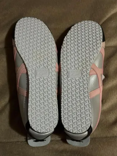 onitsuka tiger mexico 66 cinza rosa