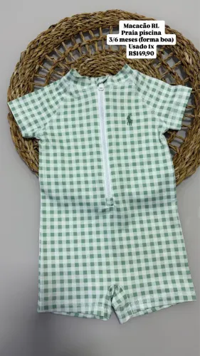 Macacão de praia Ralph Lauren novo