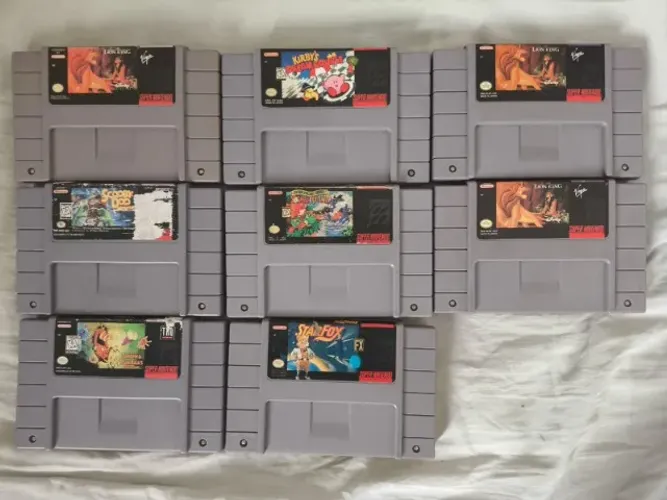 JOGOS DE SNES ORIGINAIS