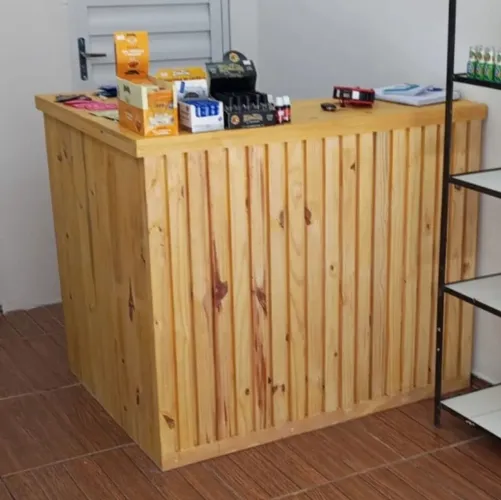 Balcão Atendimento Ripado