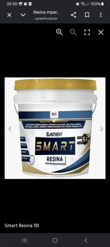 Resina impermealizante