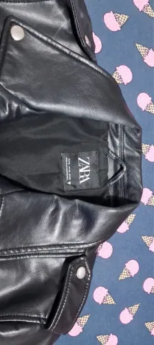 Jaqueta de couro ZARA 