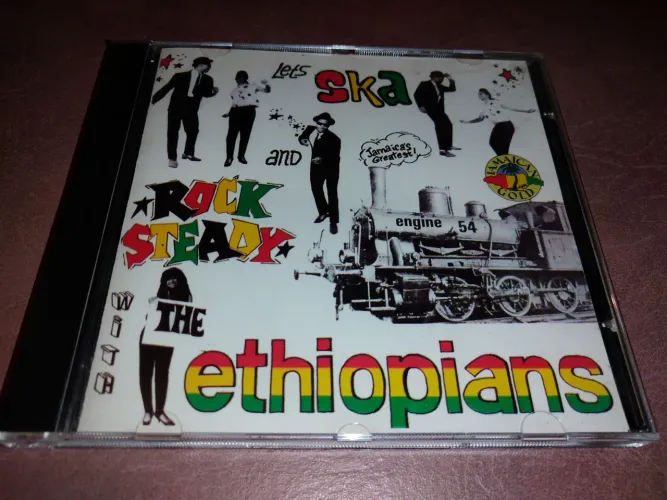 CD raro The Ethiopians-Engine 54-Ska Jamaicano