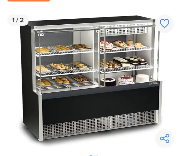 Expositor frío e quente