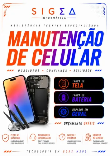Assistência técnica de qualidade? É na Sigma!