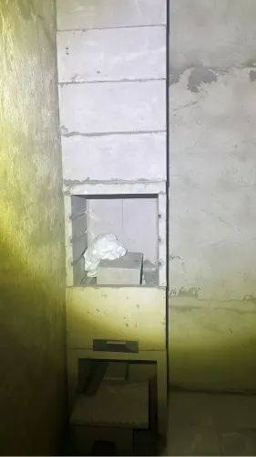 Churrasqueira pré moldado com a cerâmica