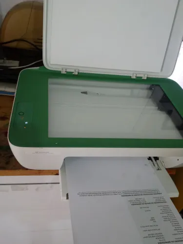 Impressora multufuncional hp com cartucho colorido pronta pra uso