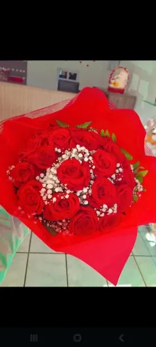 Buquê rosas vermelhas