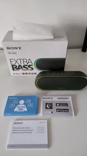 Caixa de Som Portátil Sony 